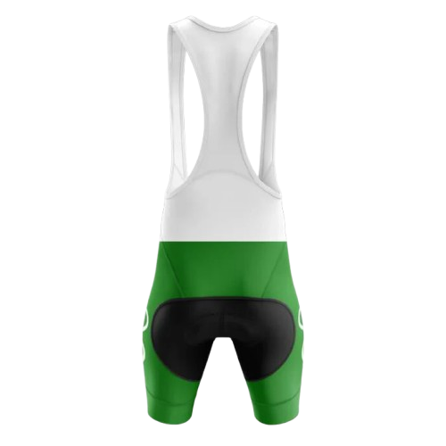 Bike Forever Green Bib Shorts