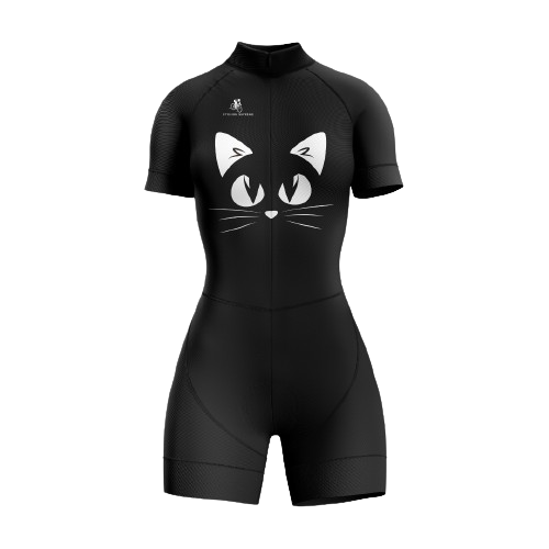 Black Cat Women's Triathlon Suit | Cycling Supreme