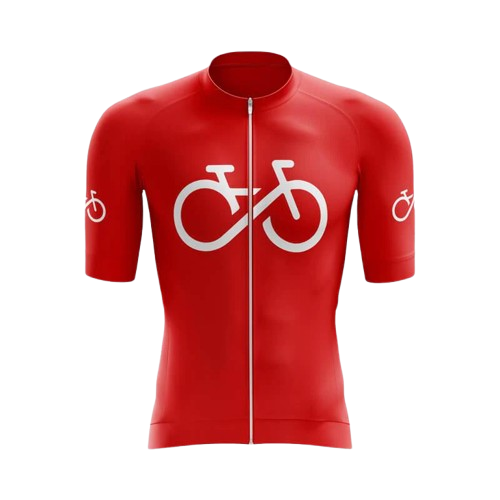 Bike Forever II Red Cycling Jersey