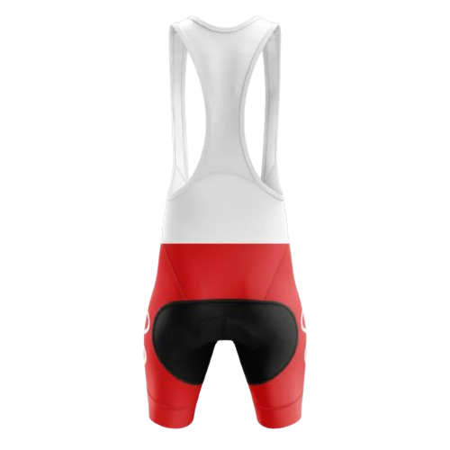 Bike Forever Red Bib Shorts