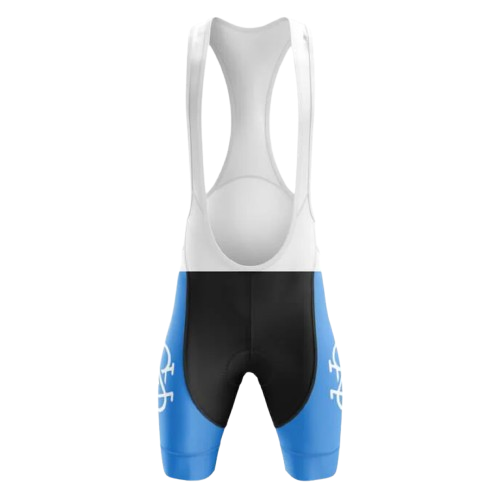 Bike Forever Blue Bib Shorts