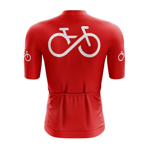 Bike Forever Red Cycling Jersey