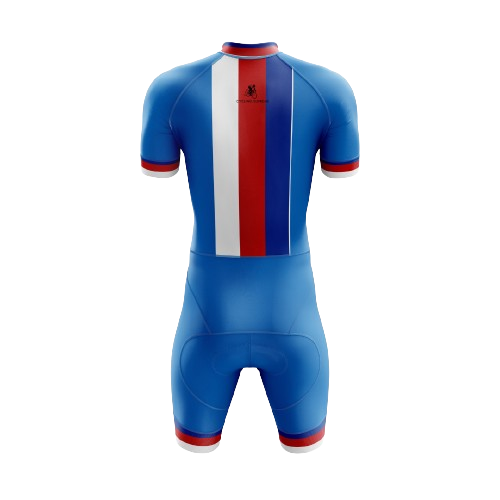 Men's Czech Republic triathlon suit featuring a vibrant Czech-inspired design and breathable, performance-focused fabric. | Cycling Supreme