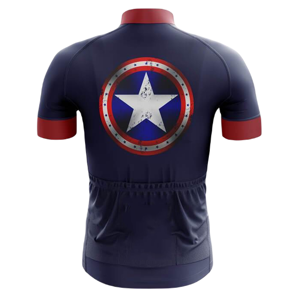 Captain America Cycling Jersey | Cycling Supreme