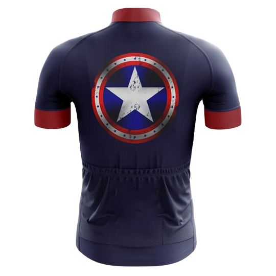 Captain America Cycling Jersey | Cycling Supreme