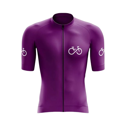 Bike Forever II Purple Cycling Jersey