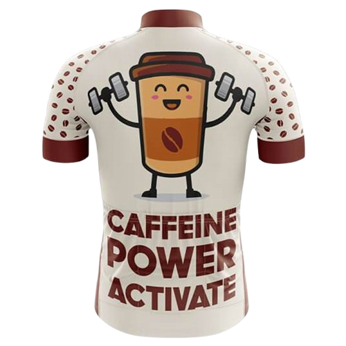 Third-edition caffeine-inspired cycling jersey for riders who live for coffee and cycling.