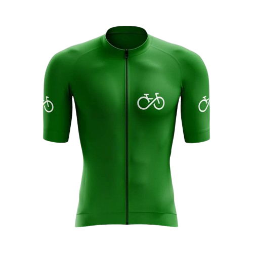 Bike Forever Green Cycling Jersey