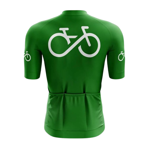 Bike Forever Green Cycling Jersey