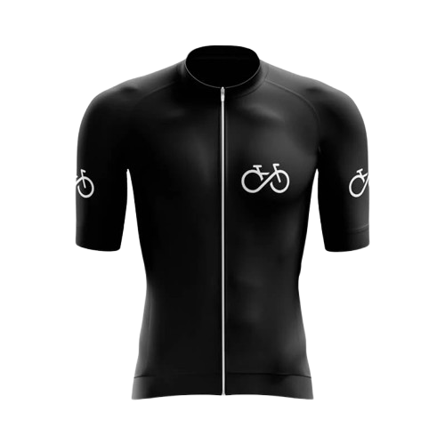 Bike Forever Black Cycling Jersey