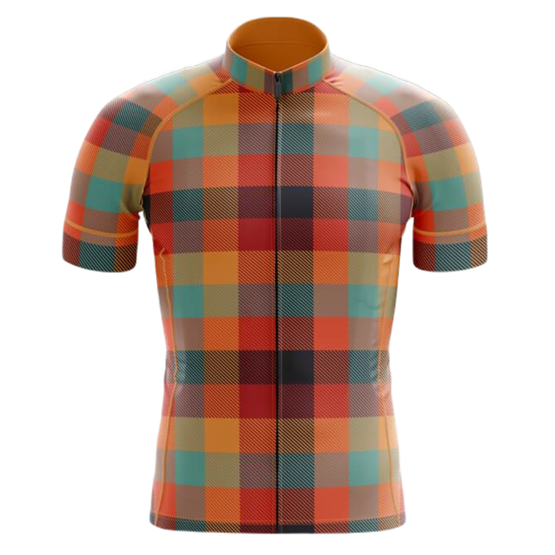 Checkered XI Cycling Jersey | Cycling Supreme