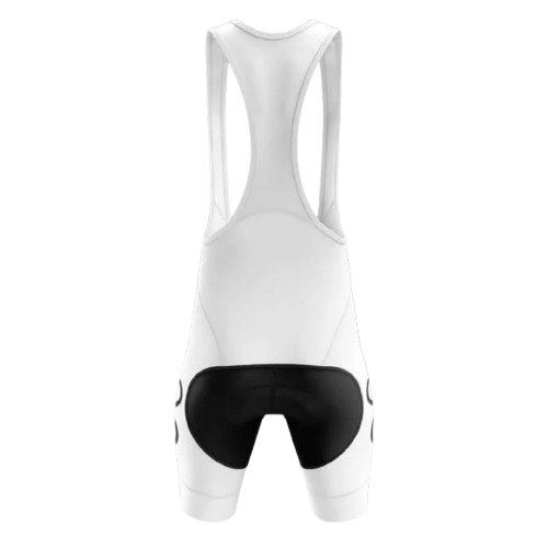 Bike Forever White Bib Shorts