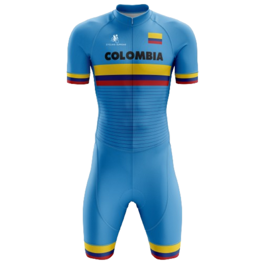 Colombia flag triathlon suit for men | Cycling Supreme