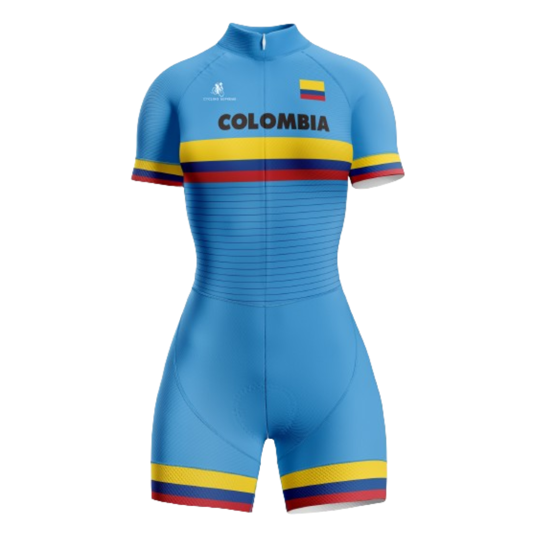 Colombia-themed women's triathlon suit | Cycling Supreme