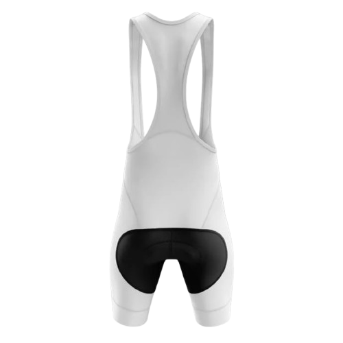 Bike Forever II White Bib Shorts