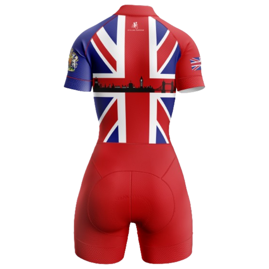 United Kingdom-themed women's triathlon suit. | Cycling Supreme
