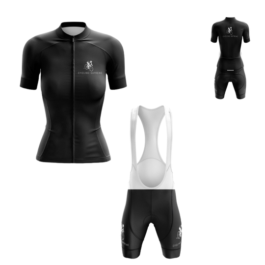 Women's Classic cycling kit with timeless design and breathable, flexible fabric for a comfortable ride | Cycling Supreme