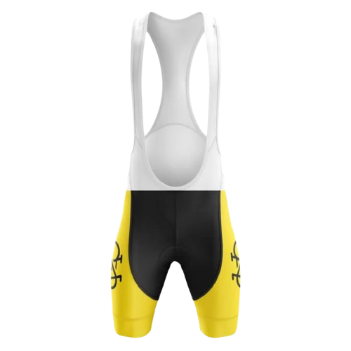 Bike Forever Yellow Bib Shorts