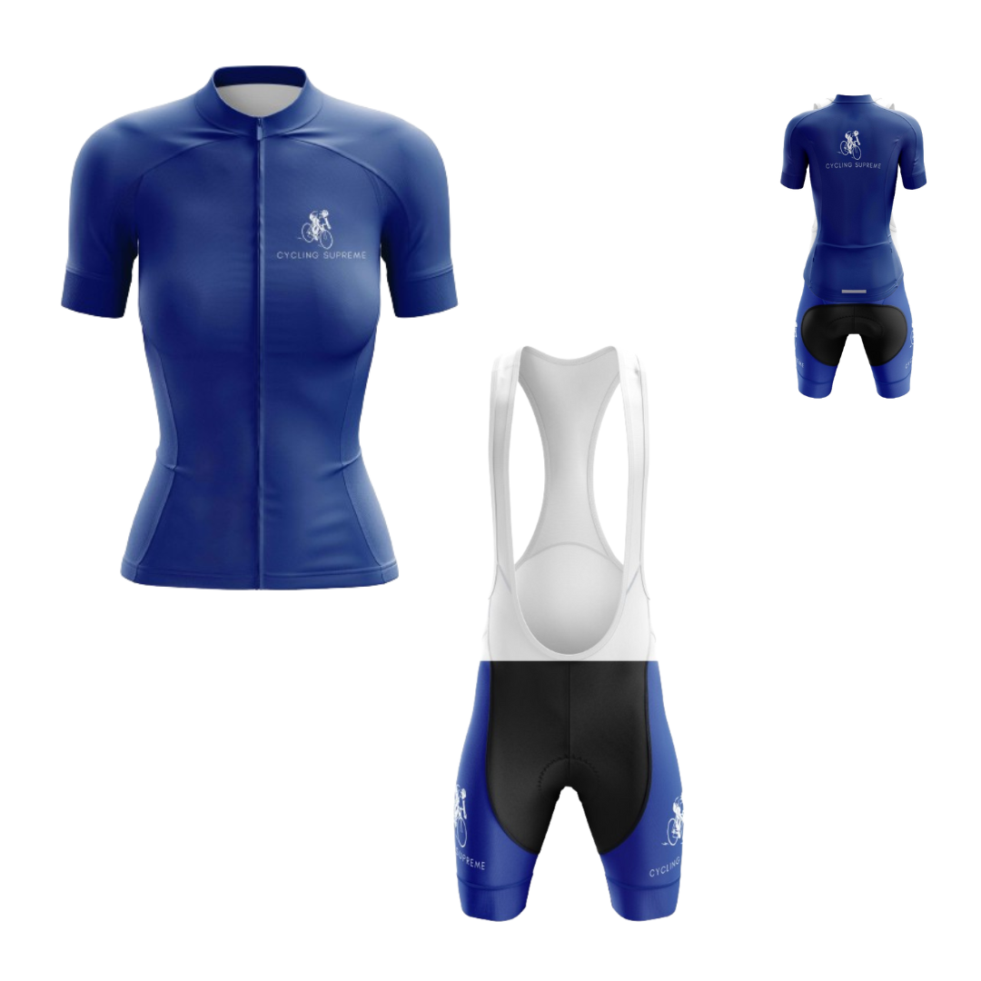 Women's Classic cycling kit with timeless design and breathable, flexible fabric for a comfortable ride | Cycling Supreme
