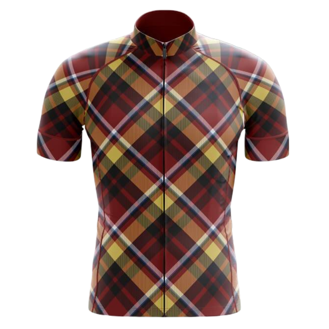 Checkered VI Cycling Jersey | Cycling Supreme