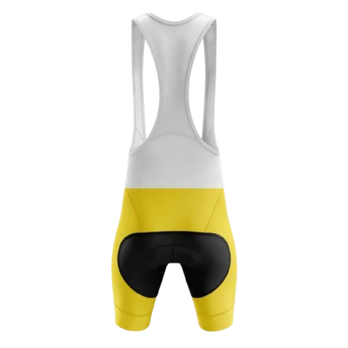 Bike Forever II Yellow Bib Shorts