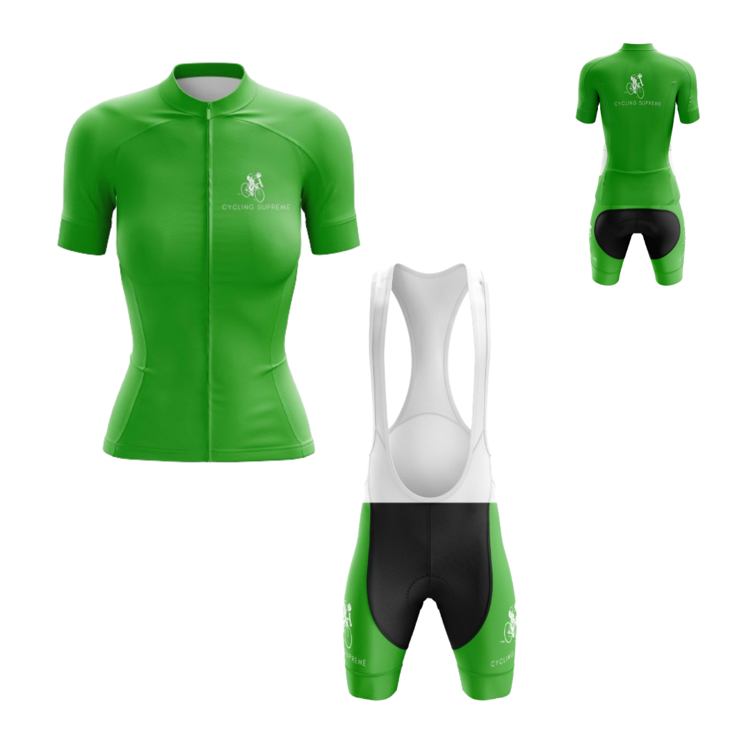 Women's Classic cycling kit with timeless design and breathable, flexible fabric for a comfortable ride | Cycling Supreme