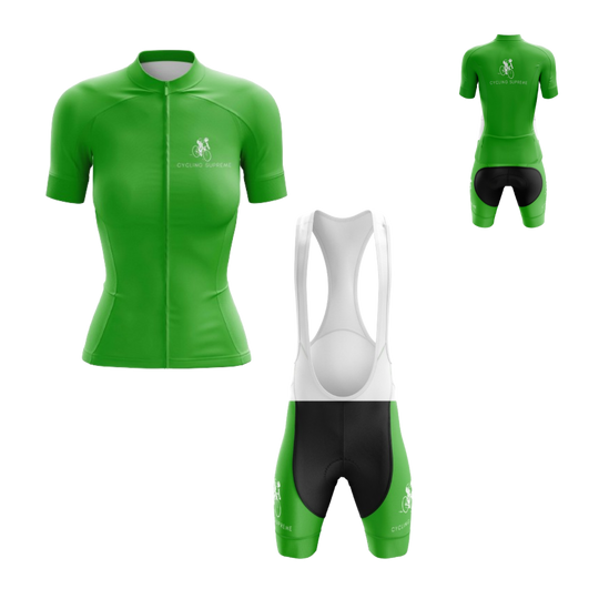 Women's Classic cycling kit with timeless design and breathable, flexible fabric for a comfortable ride | Cycling Supreme