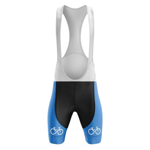 Bike Forever II Blue Bib Shorts
