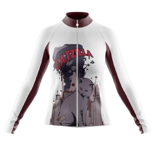 Catzilla Long Sleeve Cycling Jersey For Women | Cycling Supreme