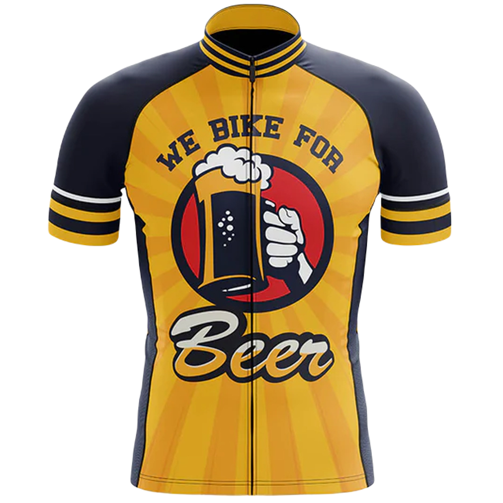 We Bike For Beer Cycling Jersey | Cycling Supreme