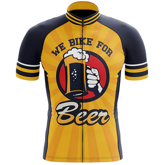 We Bike For Beer Cycling Jersey | Cycling Supreme
