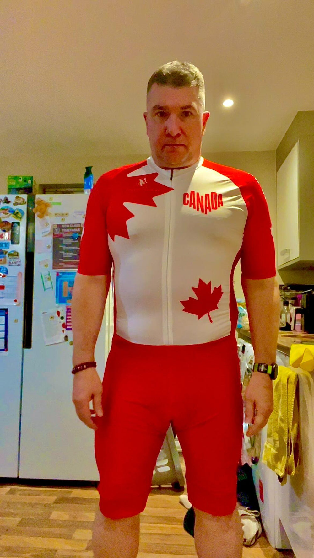 Canada Love Men's Triathlon Suit | Cycling Supreme