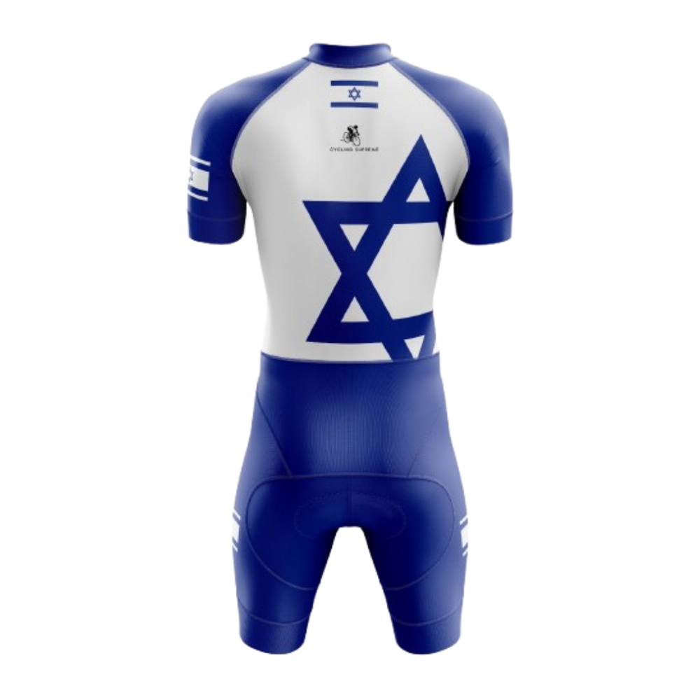 Israel Flag Men's Triathlon Suit | Cycling Supreme