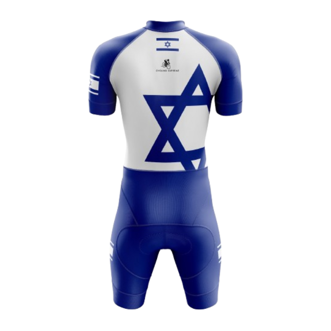Israel Flag Men's Triathlon Suit | Cycling Supreme