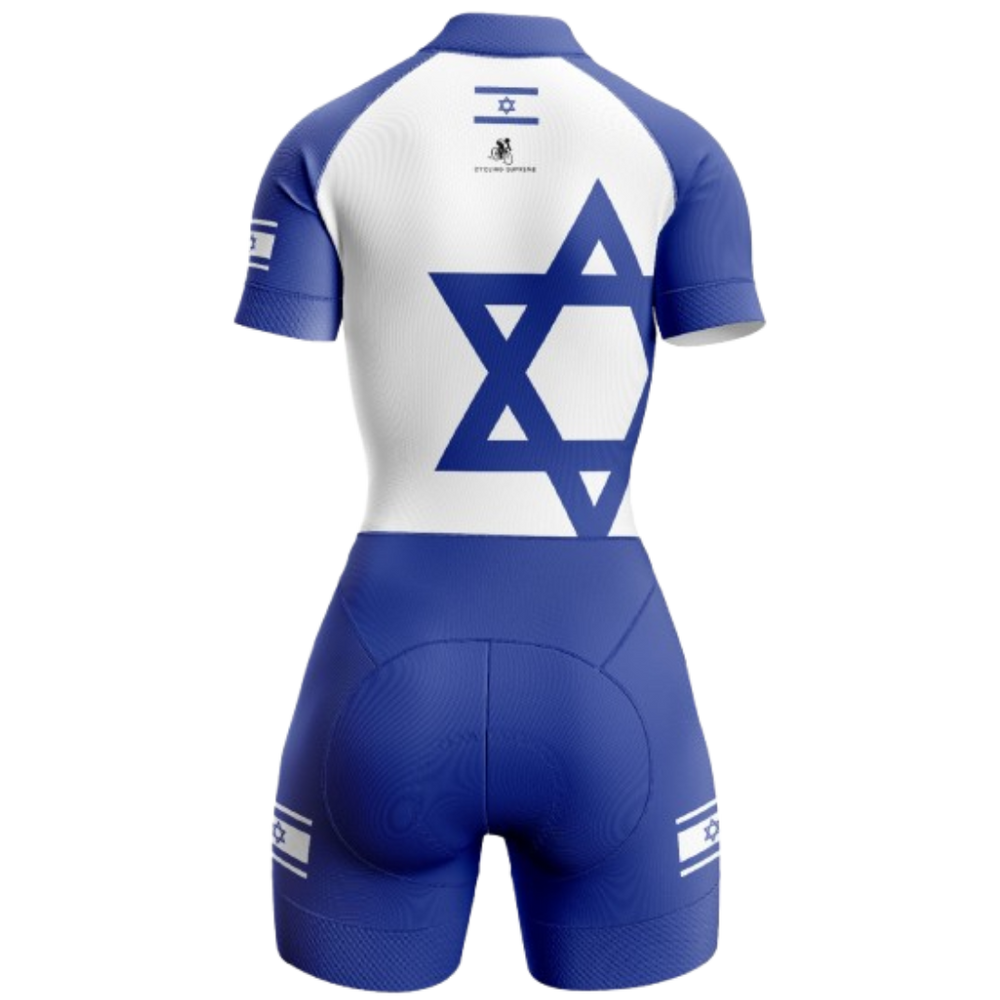 Israel Flag Women's Triathlon Suit | Cycling Supreme