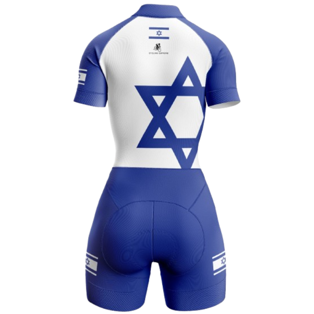 Israel Flag Women's Triathlon Suit | Cycling Supreme