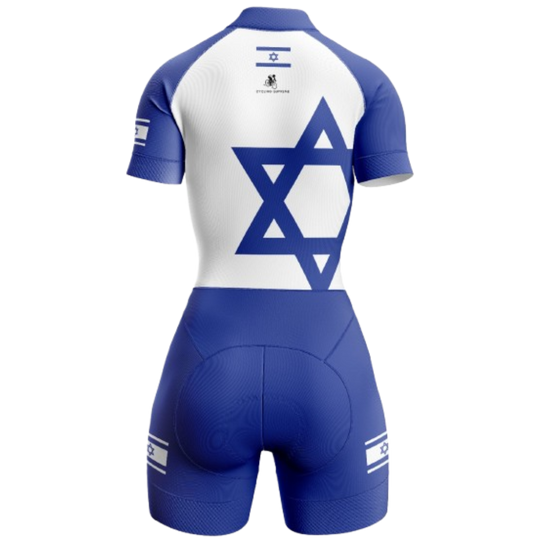 Israel Flag Women's Triathlon Suit | Cycling Supreme