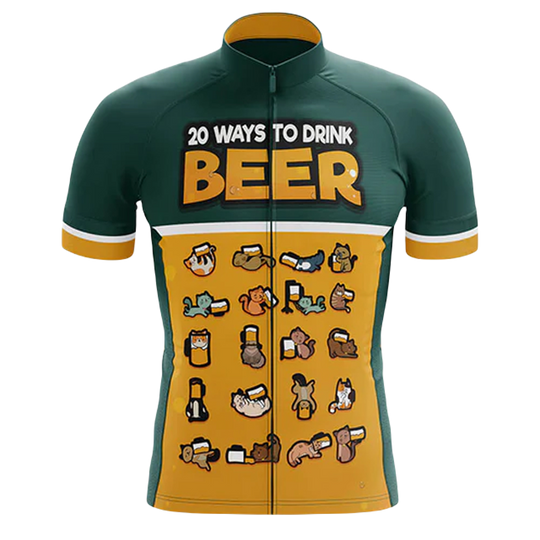 20 Ways To Drink Beer Cycling Jersey | BOUYGUES