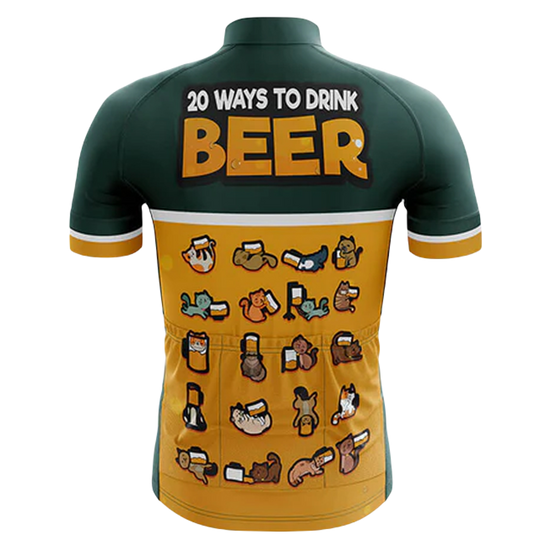 20 Ways To Drink Beer Cycling Jersey | BOUYGUES