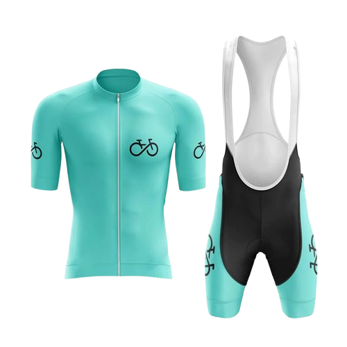 Bike Forever Cyan Cycling Kit
