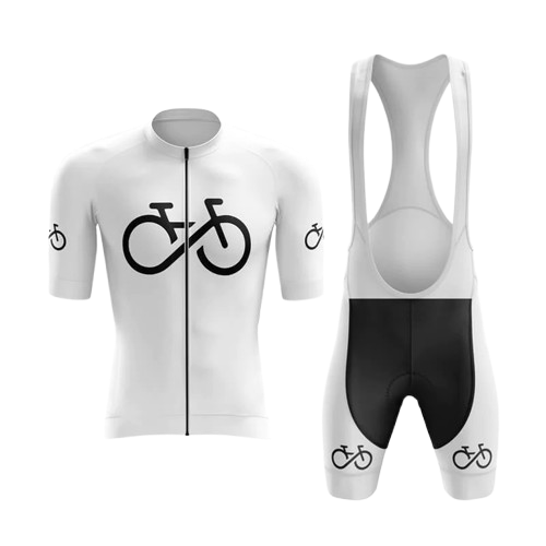 Bike Forever II White Cycling Kit