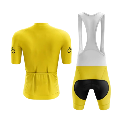 Bike Forever II Yellow Cycling Kit
