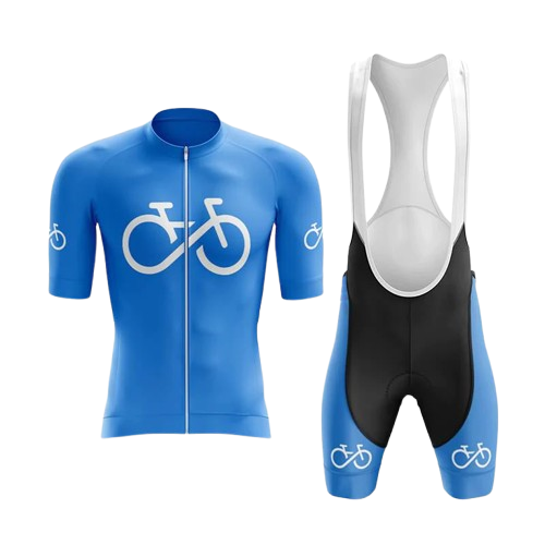 Bike Forever II Blue Cycling Kit