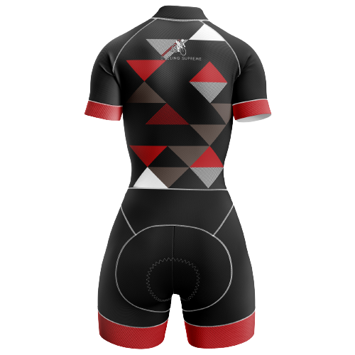 "Just Keep Spinning" themed women's triathlon suit. | Cycling Supreme