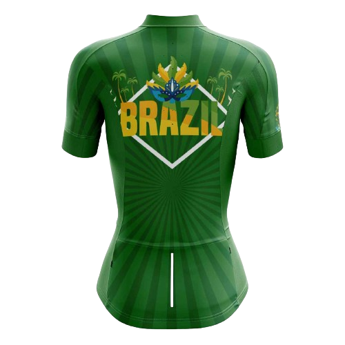 Brazil Green Women's Cycling Jersey | Cycling Supreme