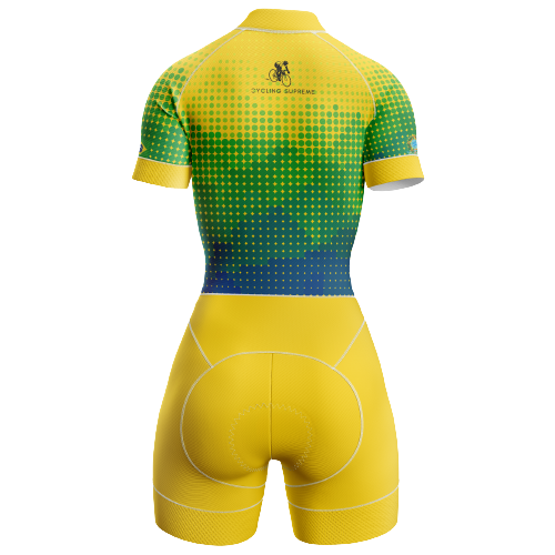 Digital design women's triathlon suit for modern style. | Cycling Supreme