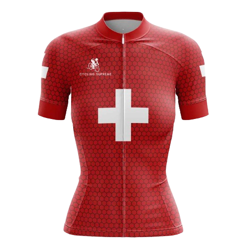Cycling Jersey Switzerland Womens