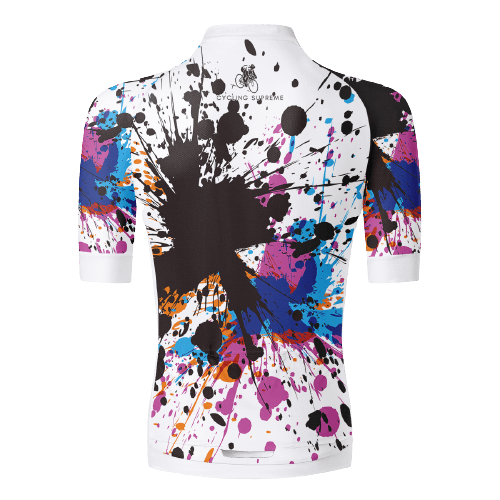 Dynamic splash pattern for bold cyclists. | Cycling Supreme