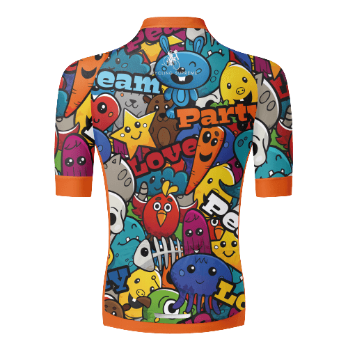 Dreamy love party theme with vibrant colors. | Cycling Supreme