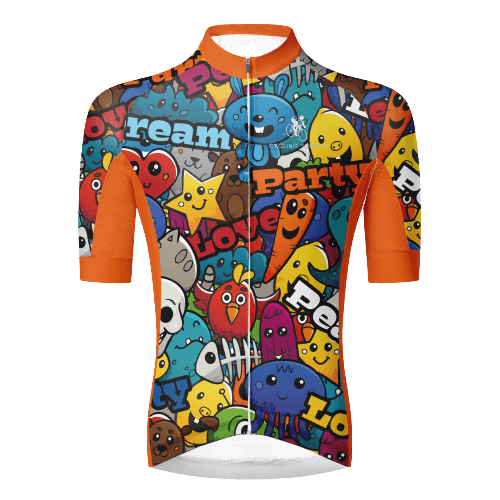 Dreamy love party theme with vibrant colors. | Cycling Supreme